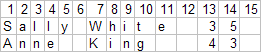 ASCII Fixed File Format Image