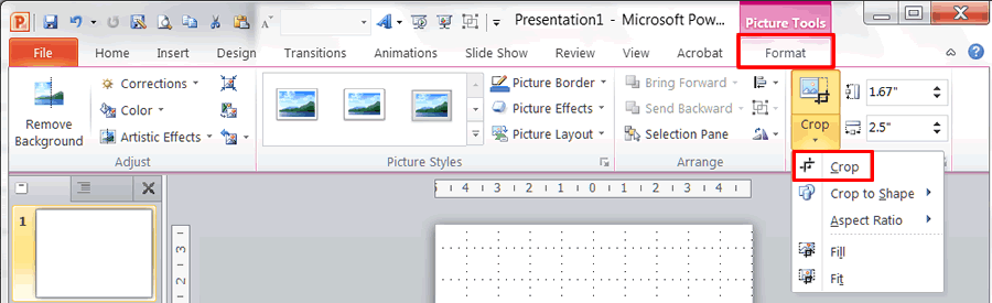 video tools in powerpoint 2010